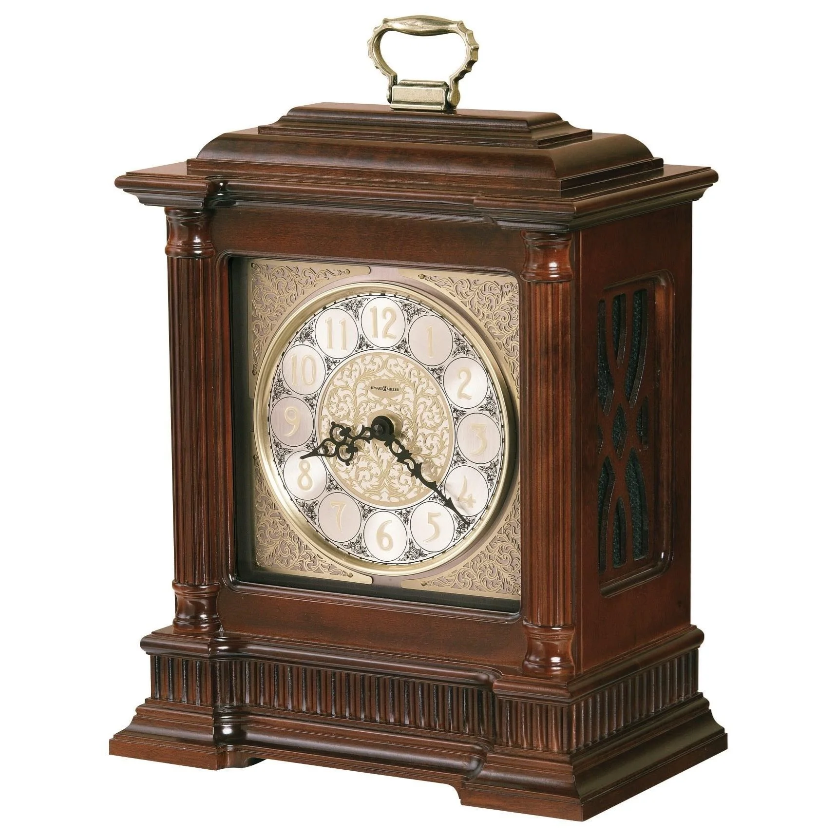 Howard Miller Table & Mantel Clocks 635125 Akron Mantel Clock Wayside Furniture & Mattress
